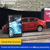 KAWDEN Interactive Sliding Rail LED Display CN plug (adapter included)