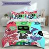 3pcs Custom Name game Dandy's World Bedding Set,Includes 1 Duvet Cover and 2 Pillowcases,All-season Bedroom Decor