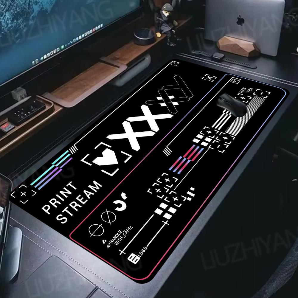 CS GO Принт Стрим Дизайн Коврик для Мыши XXL Ноутбуки Игровой Коврик для Стола Офис Геймер Клавиатура Компьютерная Клавиатура Коврики для Мыши Длинные Коврики для Столов