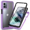 Crystal Case 360 Protect Funda для Motorola Moto E14 G54 Power G84 G14 G23 G13 G32 G42 G24 G04 54 53 JY G22 G52 G82 Bumper Capa
