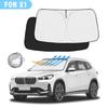 Для BMW X1 F48 2016 2017 2018 2019-2026 Автомобильный солнцезащитный чехол на лобовое стекло Переднее окно Солнцезащитный козырек Защита от УФ Автоаксессуары