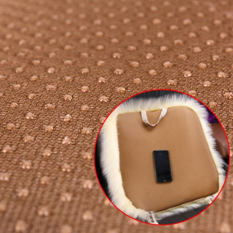 1 шт. чехол для автомобильного сиденья из искусственного меха, плюшевый зимний белый универсальный автомобильный интерьерный коврик из искусственной шерсти, теплый и роскошный плюшевый коврик