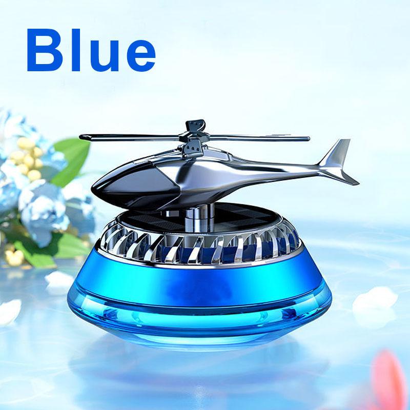 Вертолет на солнечной энергии, установленный на автомобиле, духи, черная технология, вращающийся автомобиль, сиденье для ароматерапии, украшение на центральной консоли, диффузор