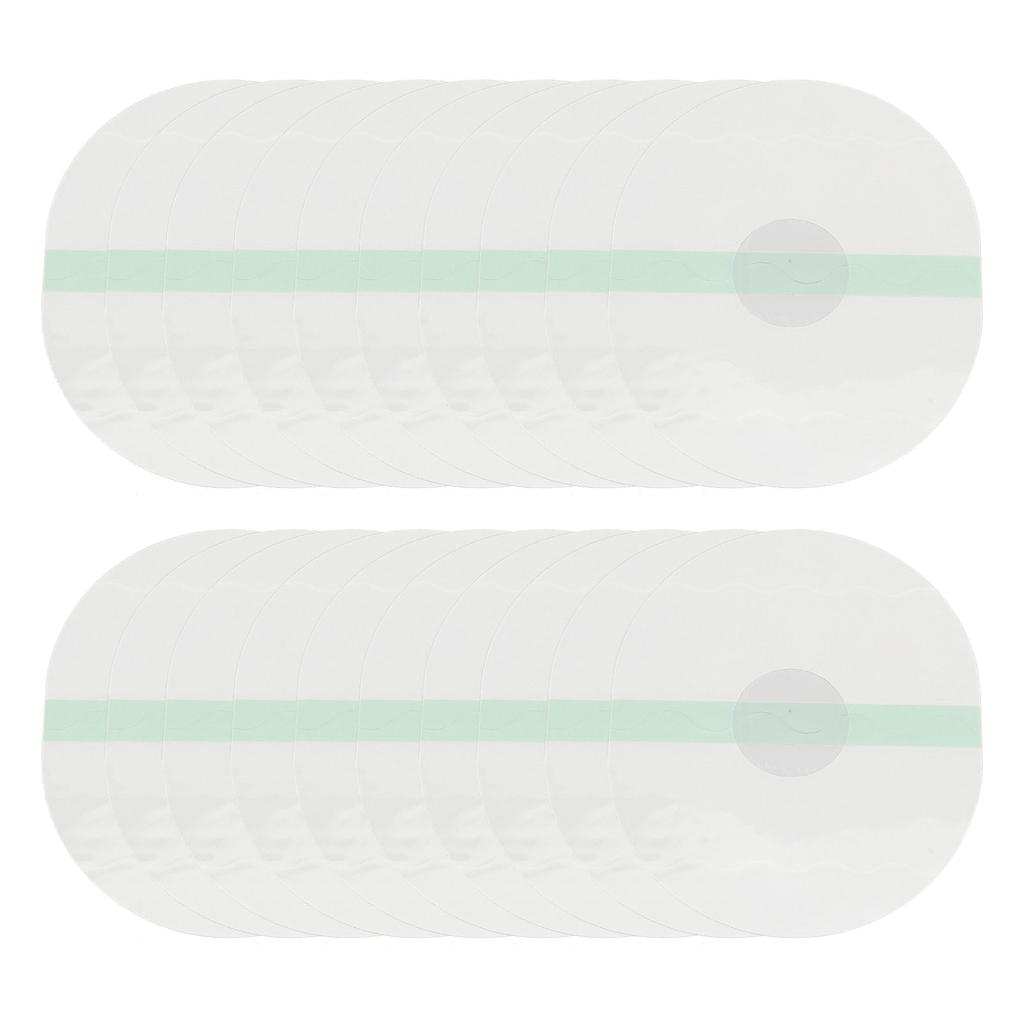 20 шт. Водонепроницаемые чехлы для датчиков Прозрачные Нескользящие Портативные Клейкие Пластыри для Датчиков для Водных Видов Спорта