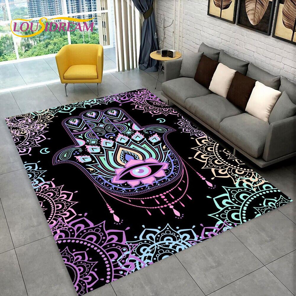Коврик Nazar Evil Eye Tree of Life, ковер для дома, гостиной, спальни, дивана, коврик для кухни, декор для кухни, нескользящий напольный коврик для детских игр