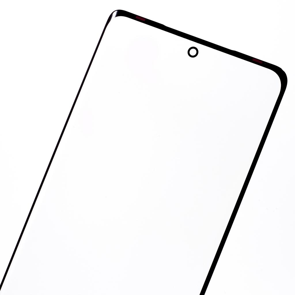 For vivo S17 Pro 5G Front Screen Glass Lens+OCA Adhesive Replacement Parts (without Logo)