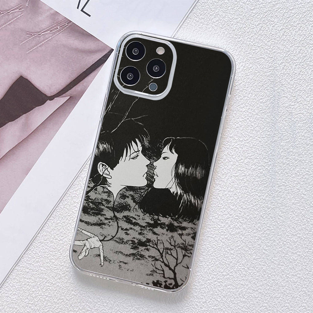 For Motorola Moto Edge 40 30 Neo G54 G24 G84 iPhone 15 14 Xiaomi Redmi Note 13 12 11 Pro Samsung Galaxy A34 A54 Tomie Junji Ito Anime Collection Case