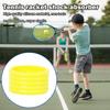 Racquet Sealing Rubber Ring Tennis Handle Grip Ring Wear Resistant Soft Elastic Reusable Colorful Racket Band