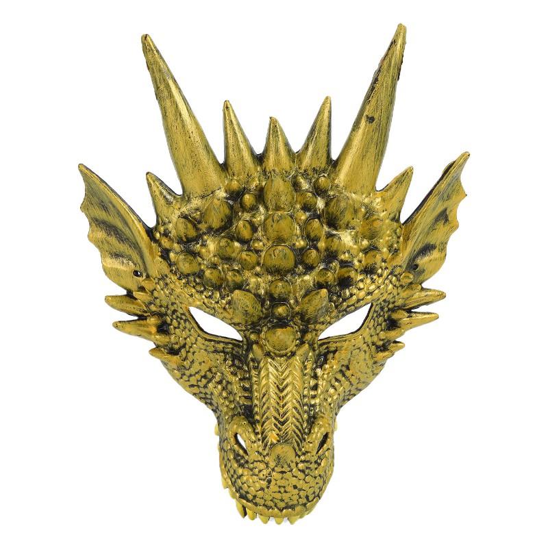 3D Halloween PU Foam Dragon Costume Set Cosplay Mask Party Dress Up