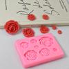 Силиконовая форма Chou Kai Rose для самостоятельного изготовления цветочных тортов, помадки и шоколадной выпечки