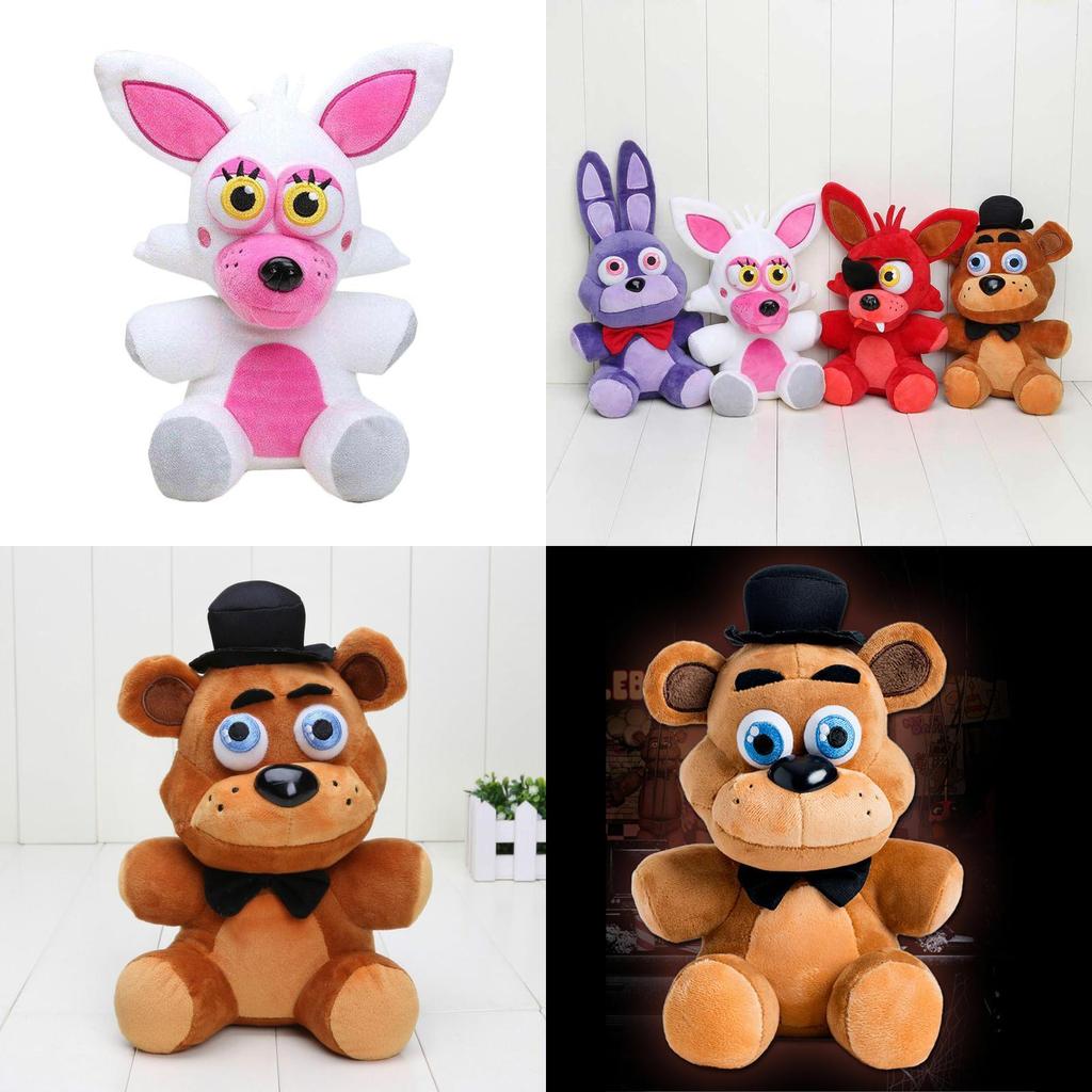 Мягкая и обнимательная плюшевая игрушка Five Nights At Freddy's Медведь Лиса Бонни Золотой Для Детей