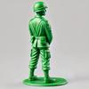 Green Soldier Figurine Toilet Reading Newspaper Peeing Man Resin Statue Sculpture Model Toy Home Office Desktop Decoration Ornament