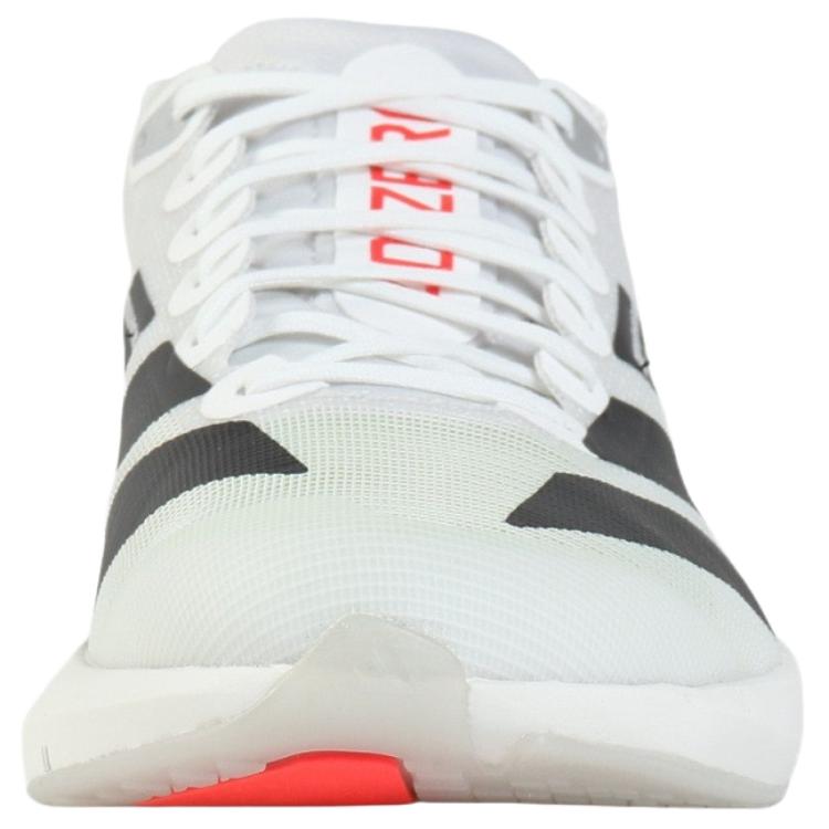 adidas Дышащие и легкие беговые кроссовки Adizero RC 6, унисекс, белый/черный, JP6560