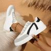 Flat White Women's Shoes 2025 New Spring and Summer Breathable Hundreds of Students Sports Casual Board Shoes