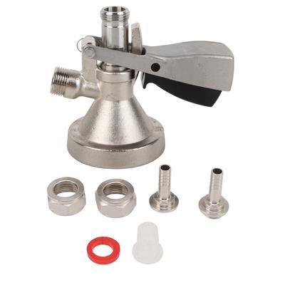 G System Keg Coupler Нержавеющая сталь зонд латунный G тип Home Brewin Beer Keg Tap Диспенсер