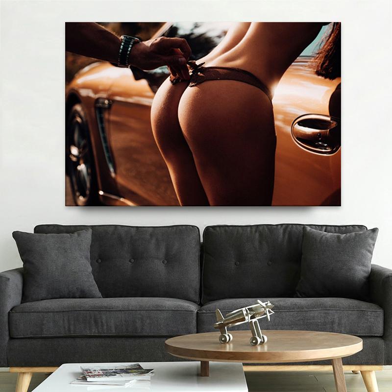 Сексуальные романтические пары, холст, живопись, современные постеры и принты, настенные художественные картины для гостиной, украшения дома