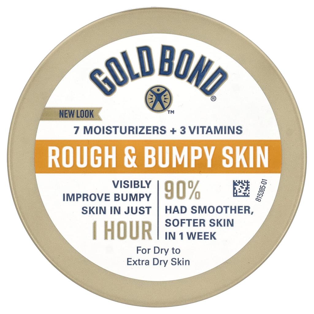 Gold Bond Rough and Bumpy Skin, Daily Skin Therapy Cream, Fragrance-free, 226 G (8 Oz)
