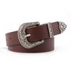 Vintage Inspired Metallic Narrow Waist Belt For Women Stylish And Versatile Fashion Accessory
