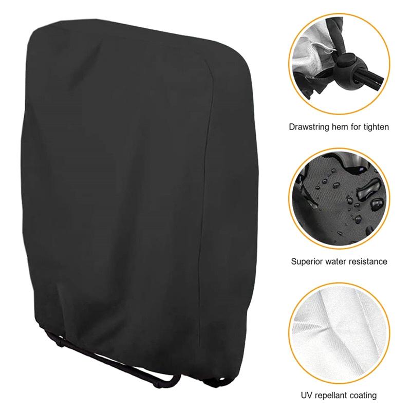 Чехлы для складных садовых стульев, водонепроницаемые чехлы для уличного складного кресла-реклайнера, чехлы для шезлонгов и патио для сада