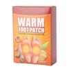 Warm Foot Patch Fast Penetration Ergonomic Design Good Conditioning Effect Natural Safe Adhesive Foot Warmers