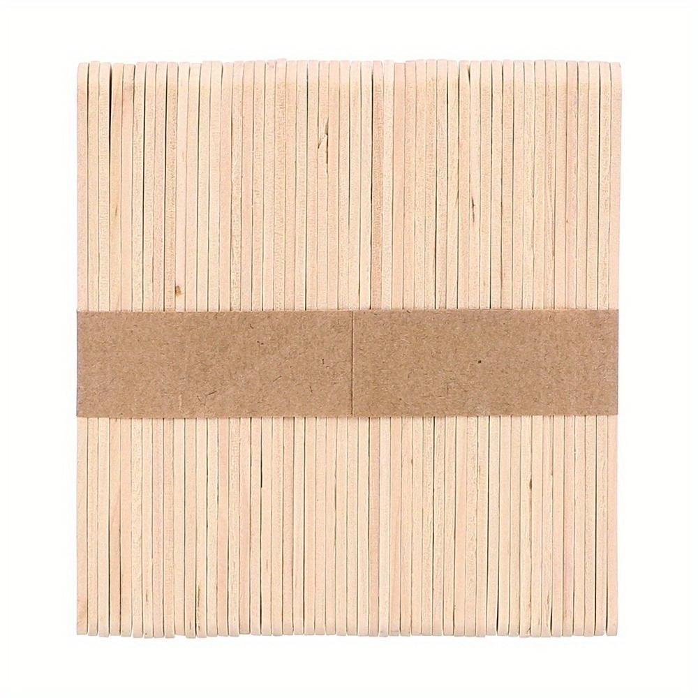 Colorful Wooden Sticks, Wooden Ice Cream Sticks DIY Tools, Handmade Model Materials