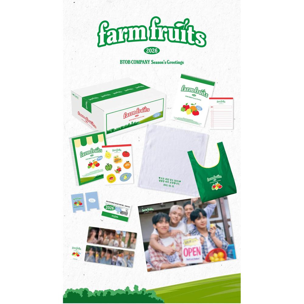 [Предзаказ] BTOB - 2026 Сезонные поздравления [farm fruits]