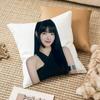 H-Hong E-Eunchae Personalized Pillow Case Anti-dustmite Pillowcase Invisible Zipper Silky Plush Sofa