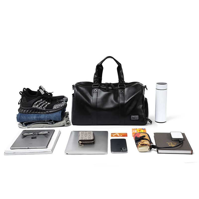 Luggage Bag Yunda Fitness Bag Men'S Portable Large Capacity Business Trip Lightweight Dry And Wet Separation Travel Backpack Luggage