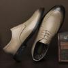 Повседневная обувь из натуральной кожи для мужчин, британские оксфорды, классические деловые туфли для мужчин, кроссовки класса люкс для мужчин