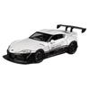 1/22 Toyota GR Supra A90 Сплав Модифицированный Широкофюзеляжный Спортивный Автомобиль Модель Литьевой Металл Дождевая Машина Автомобили Модель Звук и Свет Детская Игрушка Подарок