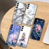 ПРОЕКТ S-SEKAI K-Канаде Йойсаки Чехол для телефона для Samsung Galaxy A73, A72, A71, A70, A53, A52, A51, Другие Мягкая черная крышка