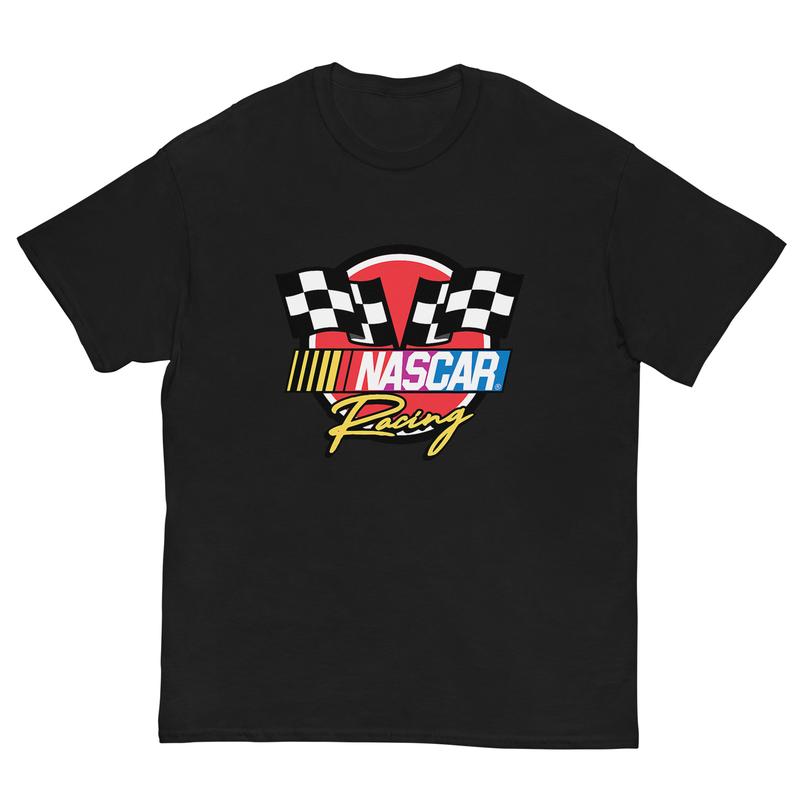 NASCAR - Racing Checkered Flags Logo Unisex T-Shirt Graphic Tee
