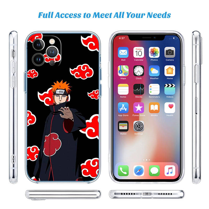 Чехол для телефона MH5 Pain Akatsuki NARUTO для Motorola G34 G32 G31 G14 G15 G84 G62 E32 G24 G72 G71 G73 G85 G200 G60 G52 G51 G50 G42 G41 G32 G30