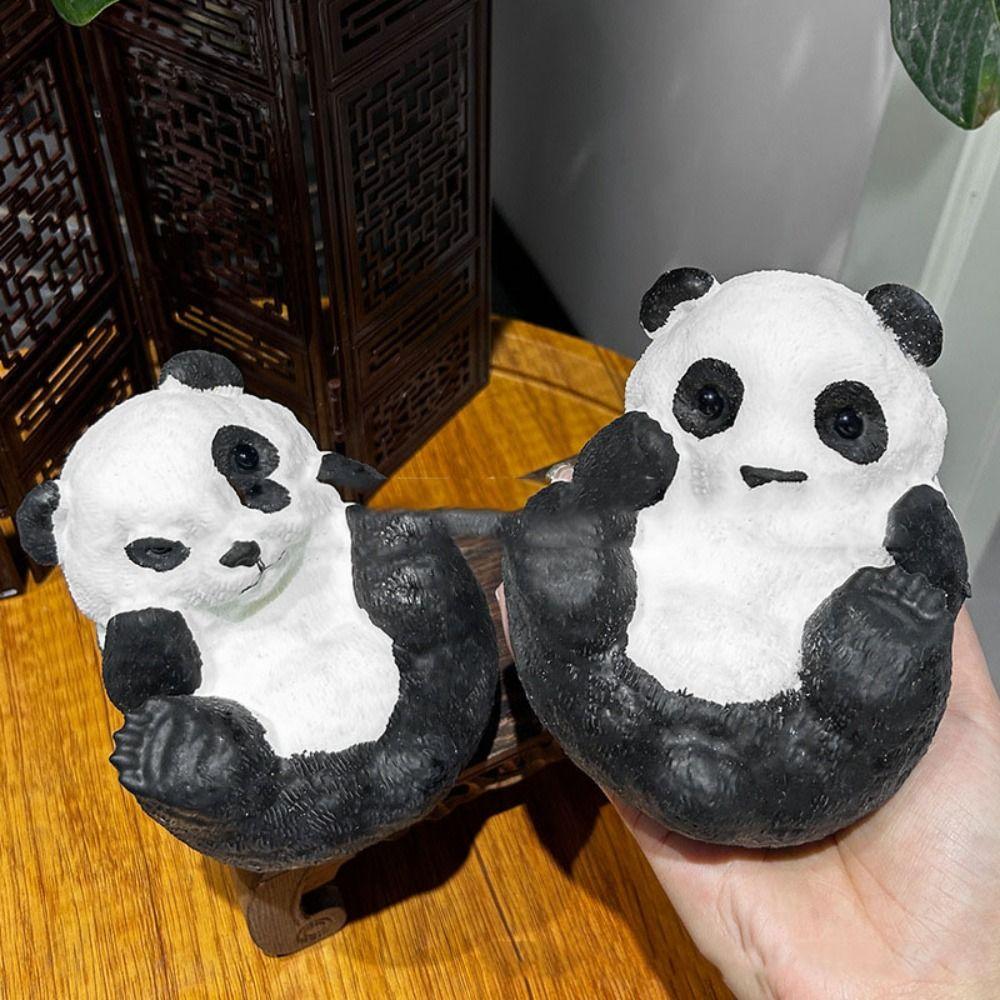 Slow Rebound Big Panda Squeeze Toy Cartoon Panda Fidget Toy Simulation Panda Squeeze Toys  for Kids