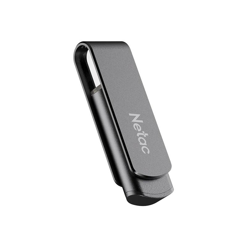 Netac Вращающийся металлический USB 3.2 флеш-накопитель G726