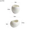 Ceramic Bowl Egg Shell Shape Steamed Egg Bowl Household Dim Sum Bowl Soup Bowls Noodles Bowls Salad Bowls Kitchen Supplies