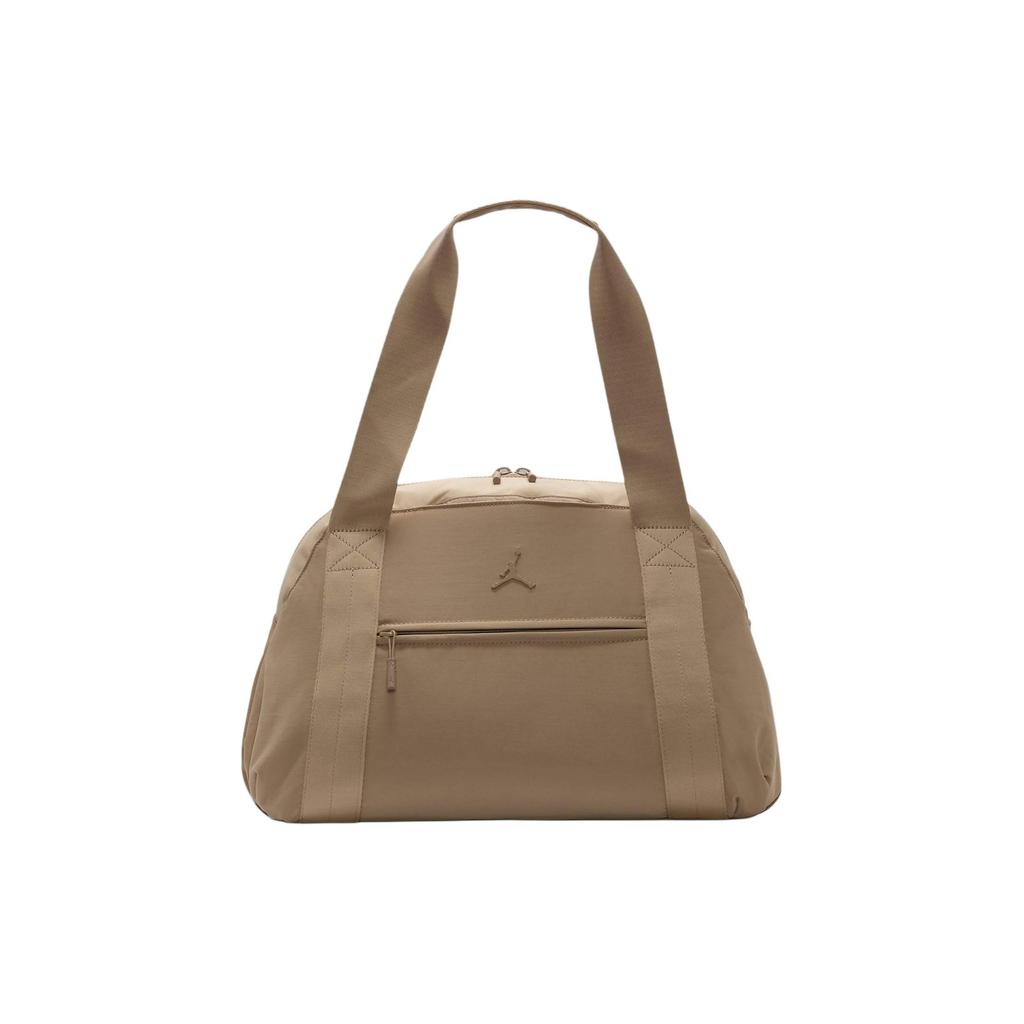 Jordan Alpha Dual Zipper Large Capacity Nylon Travel Bag Unisex Travel Bag Medium-Brown HF7292-245
