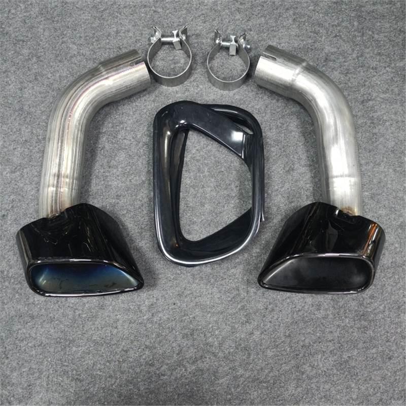 Квадратная насадка на глушитель из нержавеющей стали для BMW X5 E70 08-13