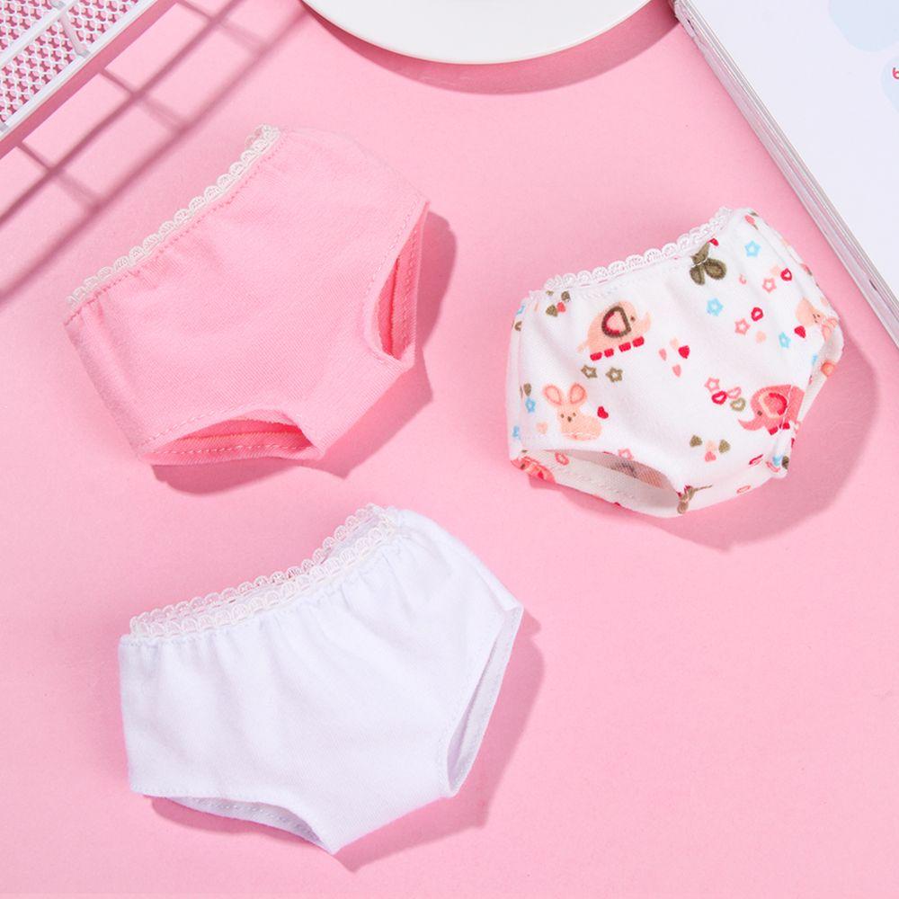 Материалы DIY Кукольный домик Украшения Игрушки Аксессуары Кукольные трусики Мини-одежда Трусики для кукол