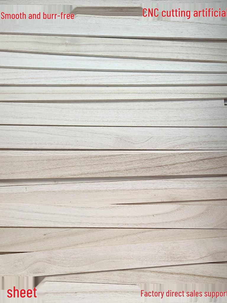 Paulownia Wood Board Strips for DIY Model Making and Architectural Projects