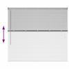 Aluminum Venetian Blinds Silver 130 x 140 cm