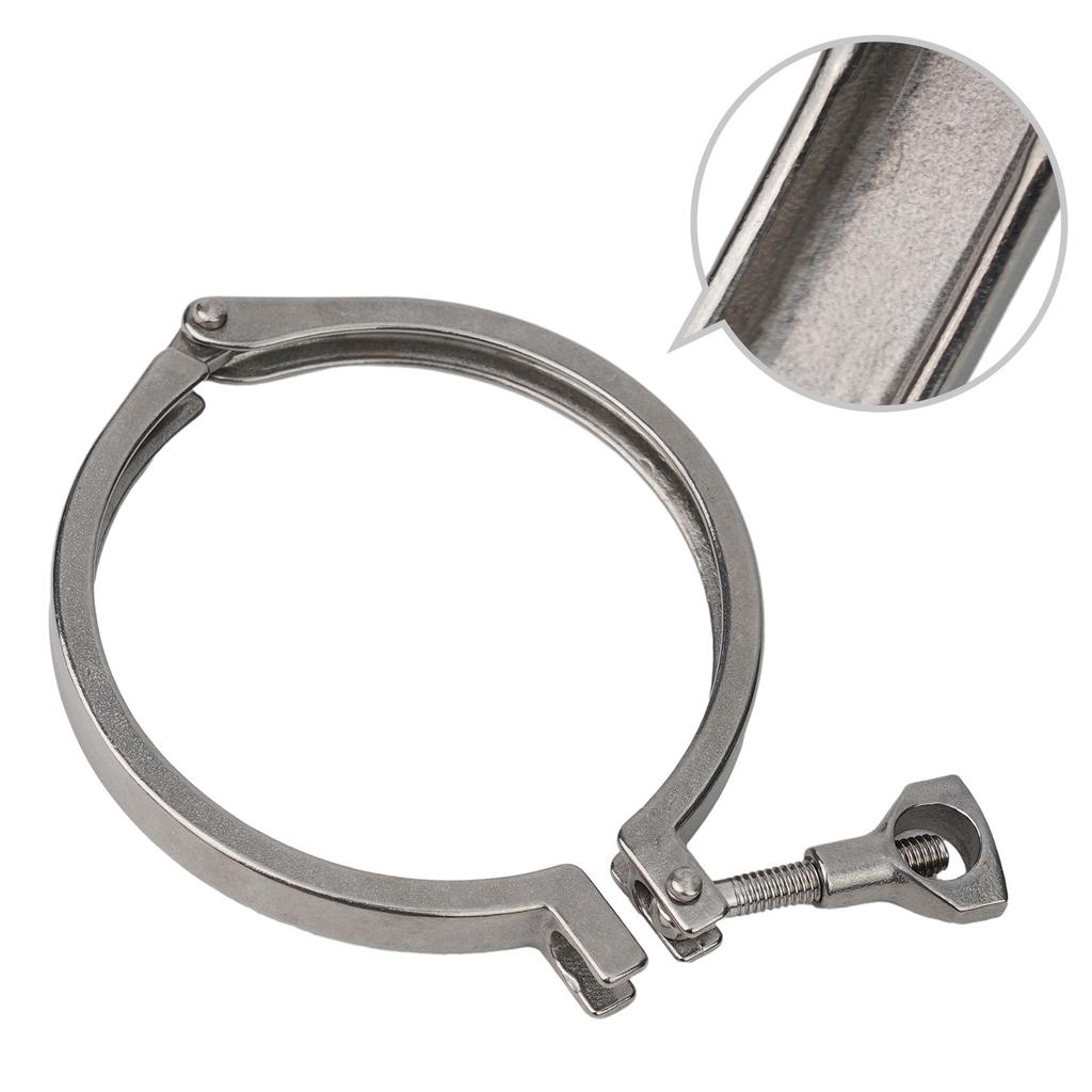 Tri Clamp Fasteners Optional Inch Polished SS304 Stainless Steel