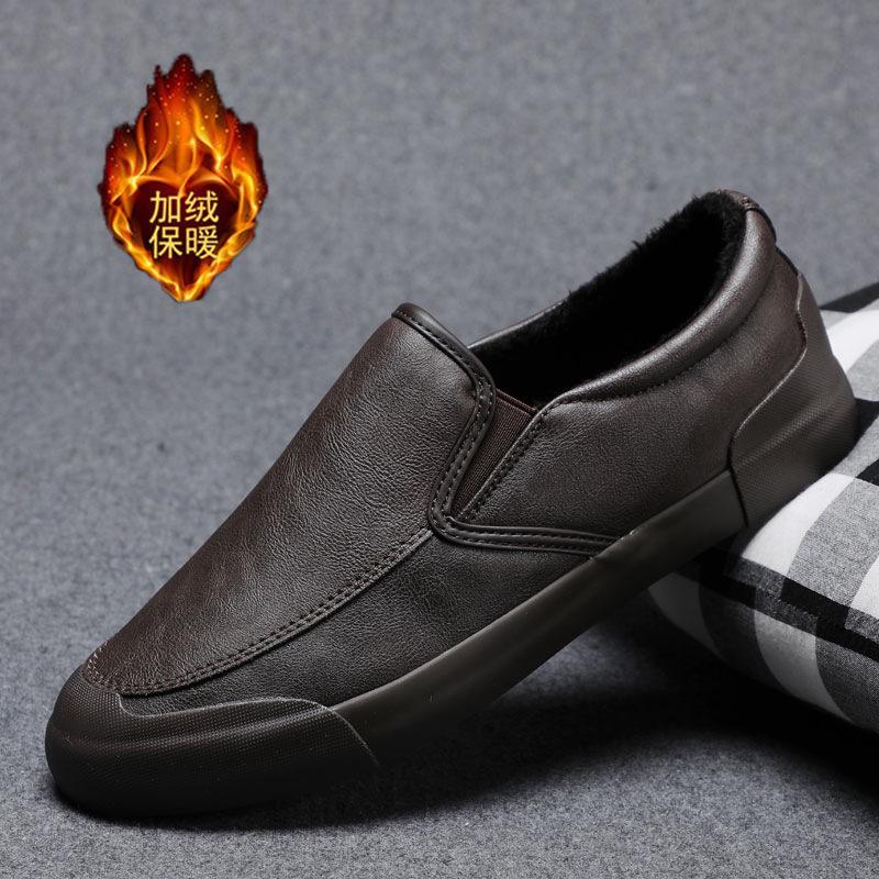 Весенние мужские туфли, туфли-лоферы One Foot, повседневная обувь, британские деловые кожаные туфли, универсальные модные туфли для вождения на мягкой подошве