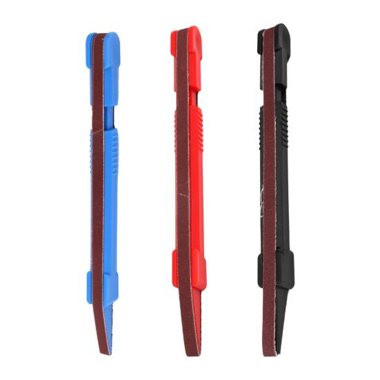 Ручка для полировки ладов Твердая гладкая поверхность Эргономика Ручка для полировки гитары Напильник для обработки ладов