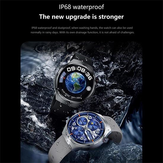 SACOSDING Watch 4 Pro Мужские спортивные умные часы GT4PRO 1,53-дюймовый AMOLED-экран HD полноэкранный сенсорный Bluetooth-вызов GPS-часы для женщин для HUA WEI