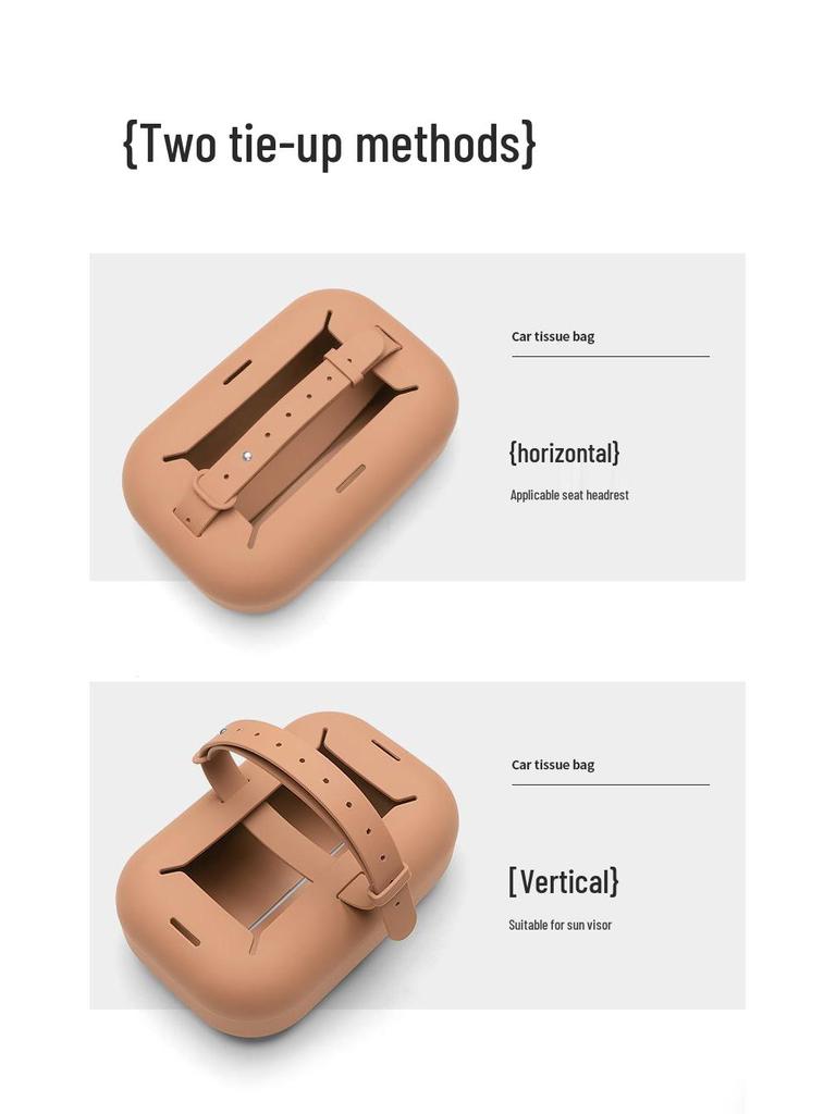 Mercedes-Benz E300L/E-Class/C-Class/GLC300L/C260L Car Tissue Box Holder for Interior Decoration