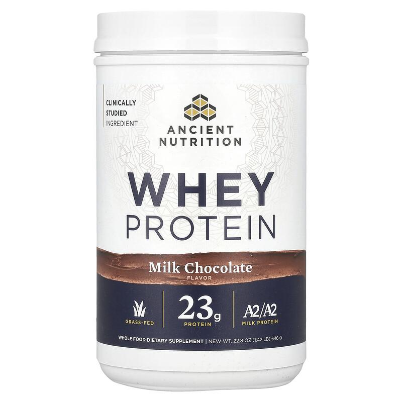 Whey Protein, Milk Chocolate, 1.42 lb (646 g)