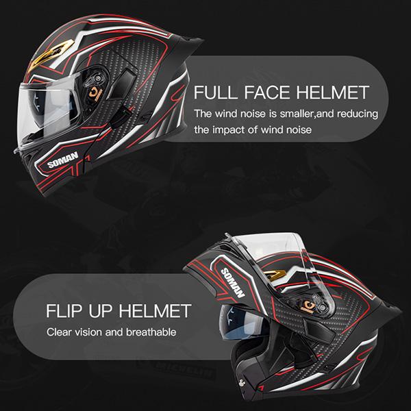 Full Face Helmet Motorcycle Helmets Modular Personality Off Road Changeable Moto Helmets