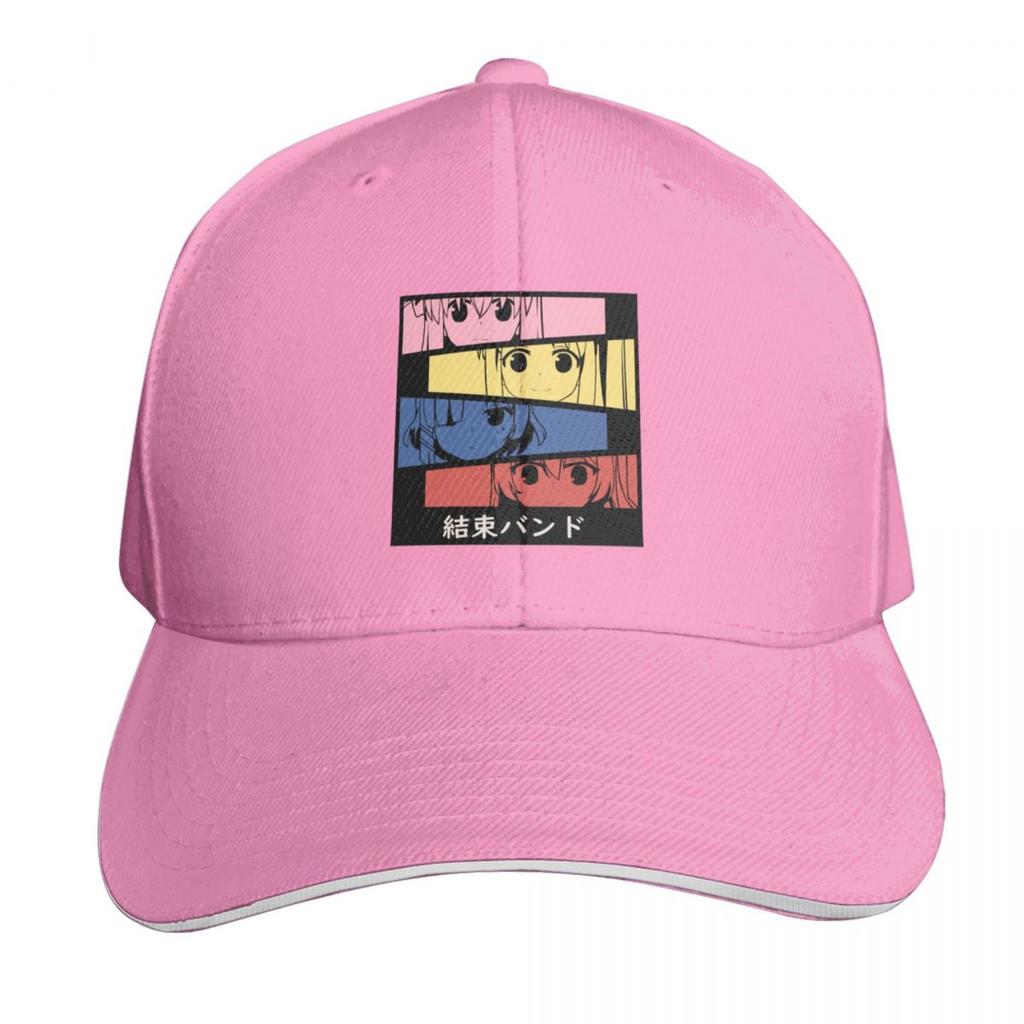 Bocchi The Rock The Band Baseball Cap Outdoor Golf Running Hiking Summer Beach Travel Streetwear Hip Hop Trendy