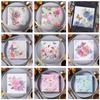 20Pcs/pack Rose Flower Butterfly Printed Table Napkins Wood Pulp Paper Party Disposable Placemats
